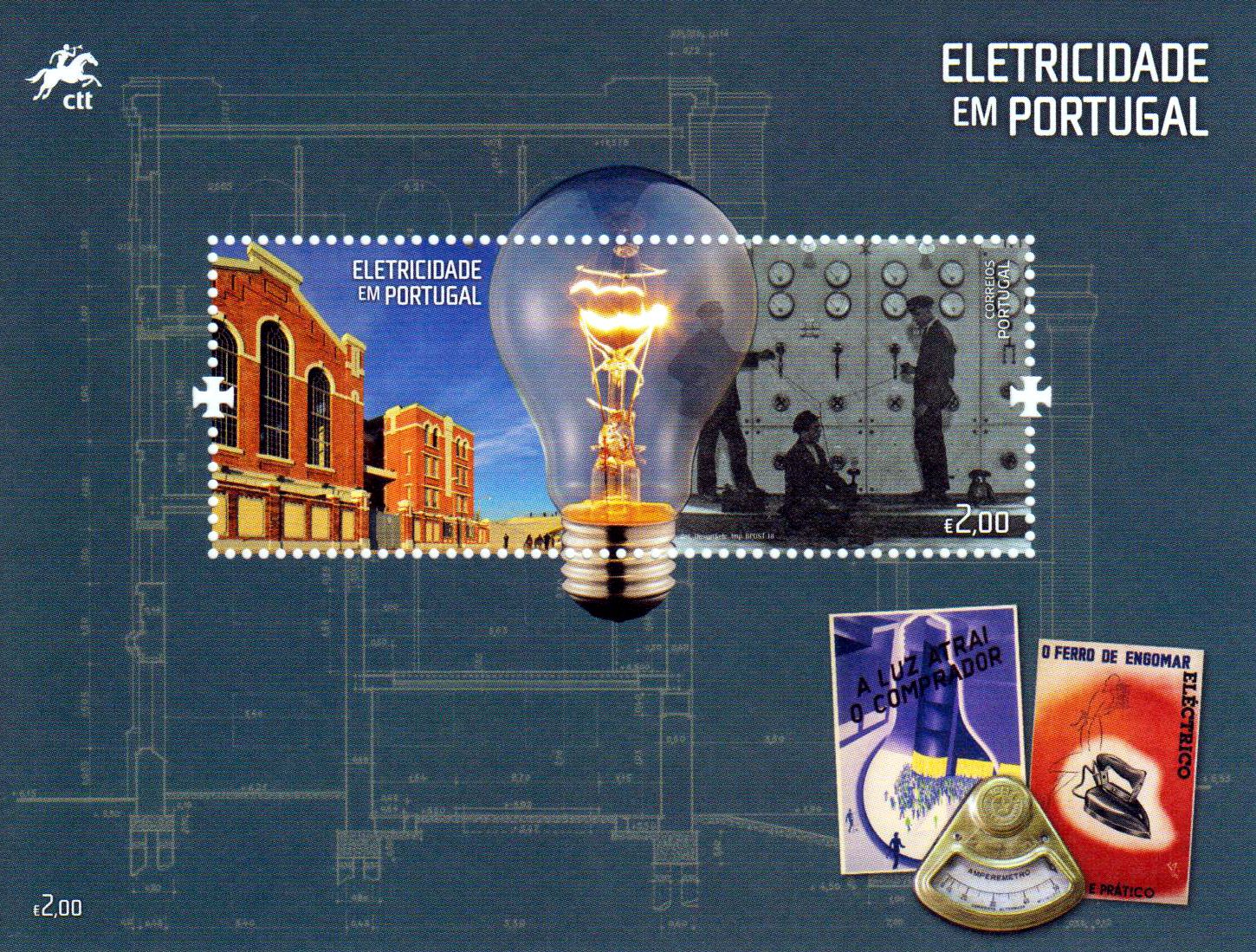 Block: Elektrizität in Portugal, Glühbirne