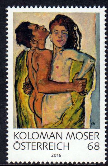 Koloman Moser, Aktgemälde