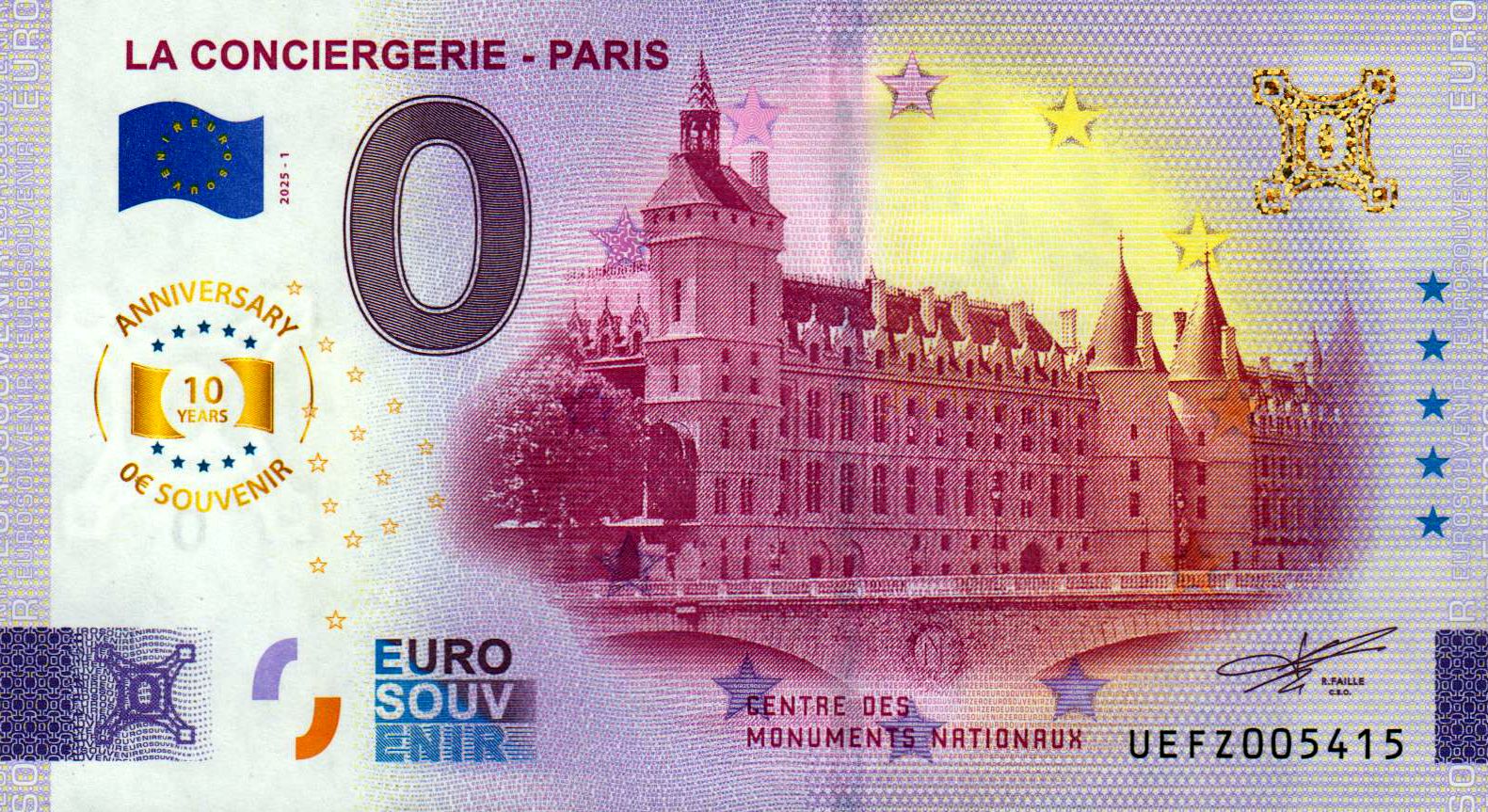 La Conciergerie - Paris 2025-1 Anniversary
