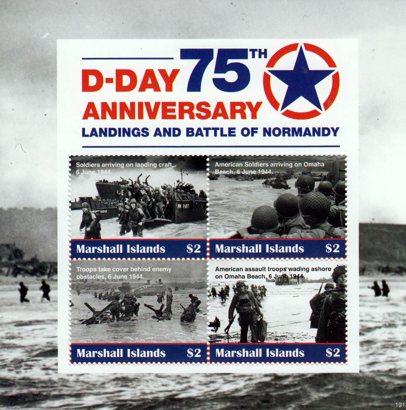 75. Jahrestag D-Day 2019, Soldaten