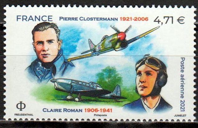 P. Clostermann & C. Roman 2021, Flugzeuge