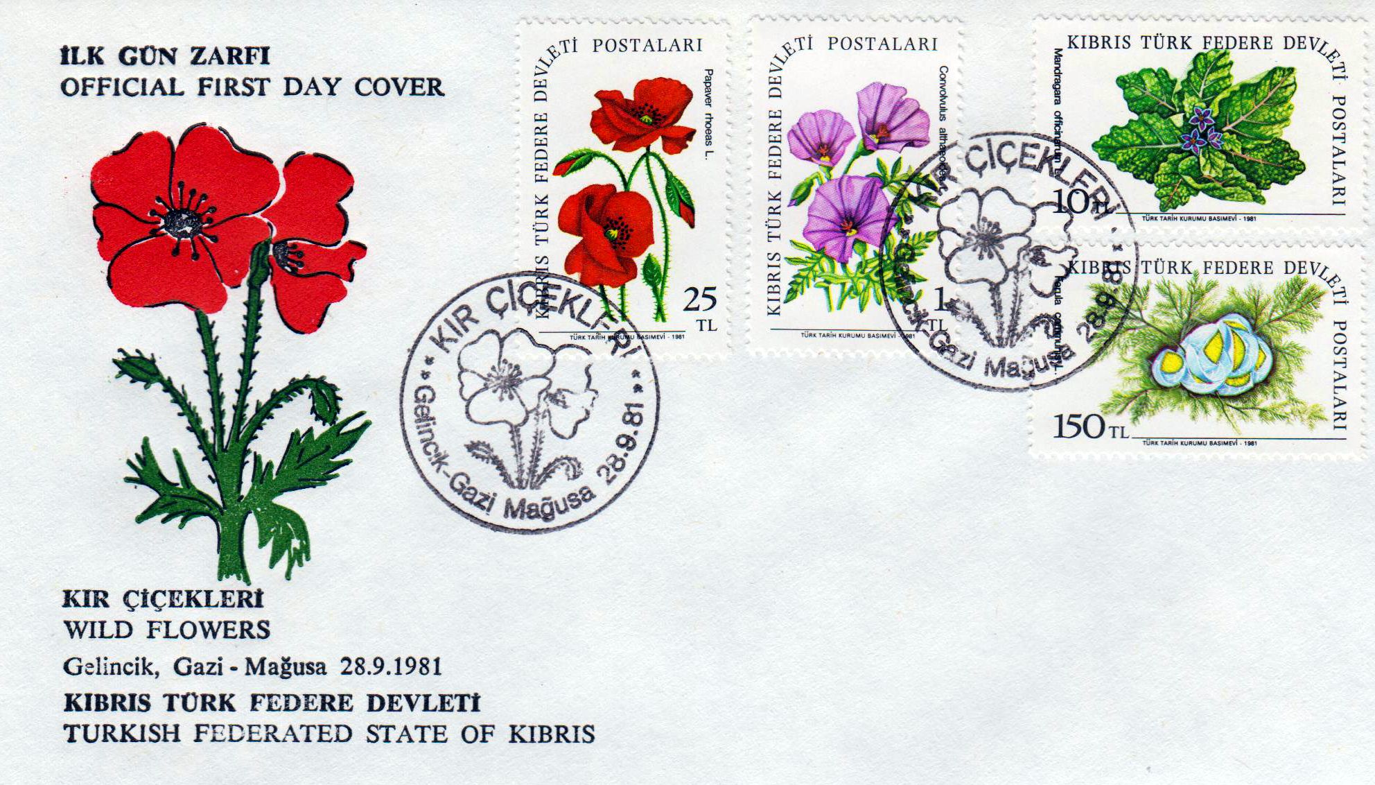 Freimarken: Feldblumen 1981