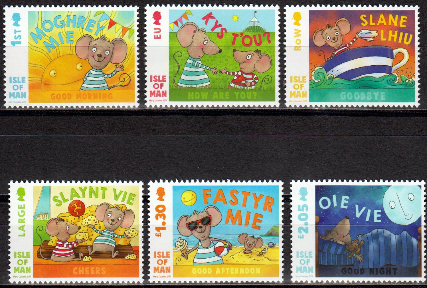 Grussmarken 2019, Comic