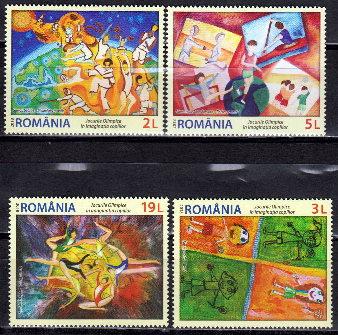 Olympische Spiele, Kinderzeichnungen