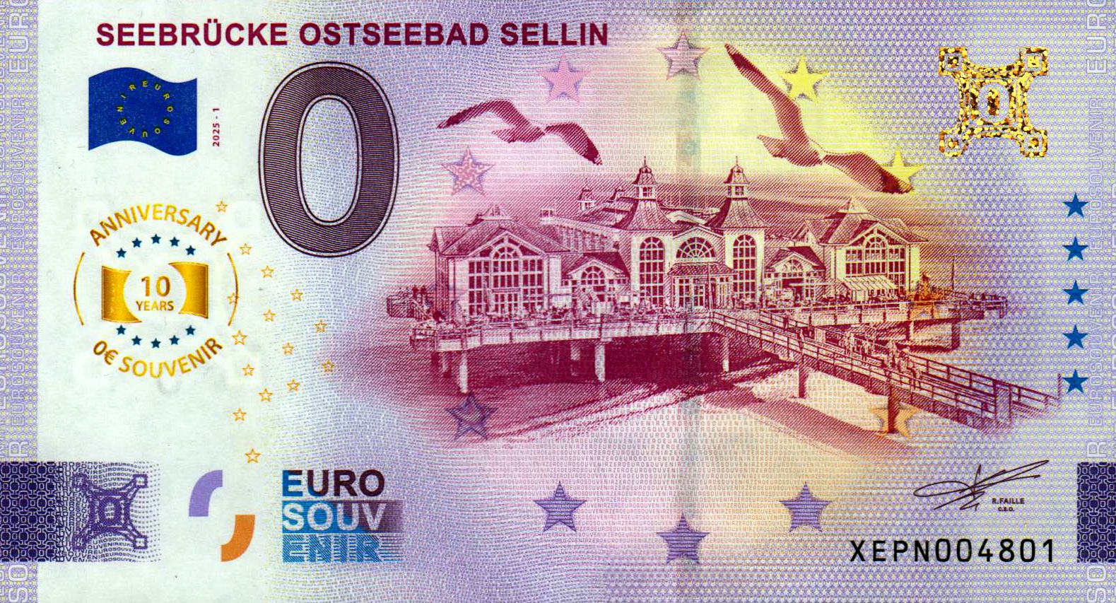Seebrücke Ostseebad Sellin 2025-1 Anniversary