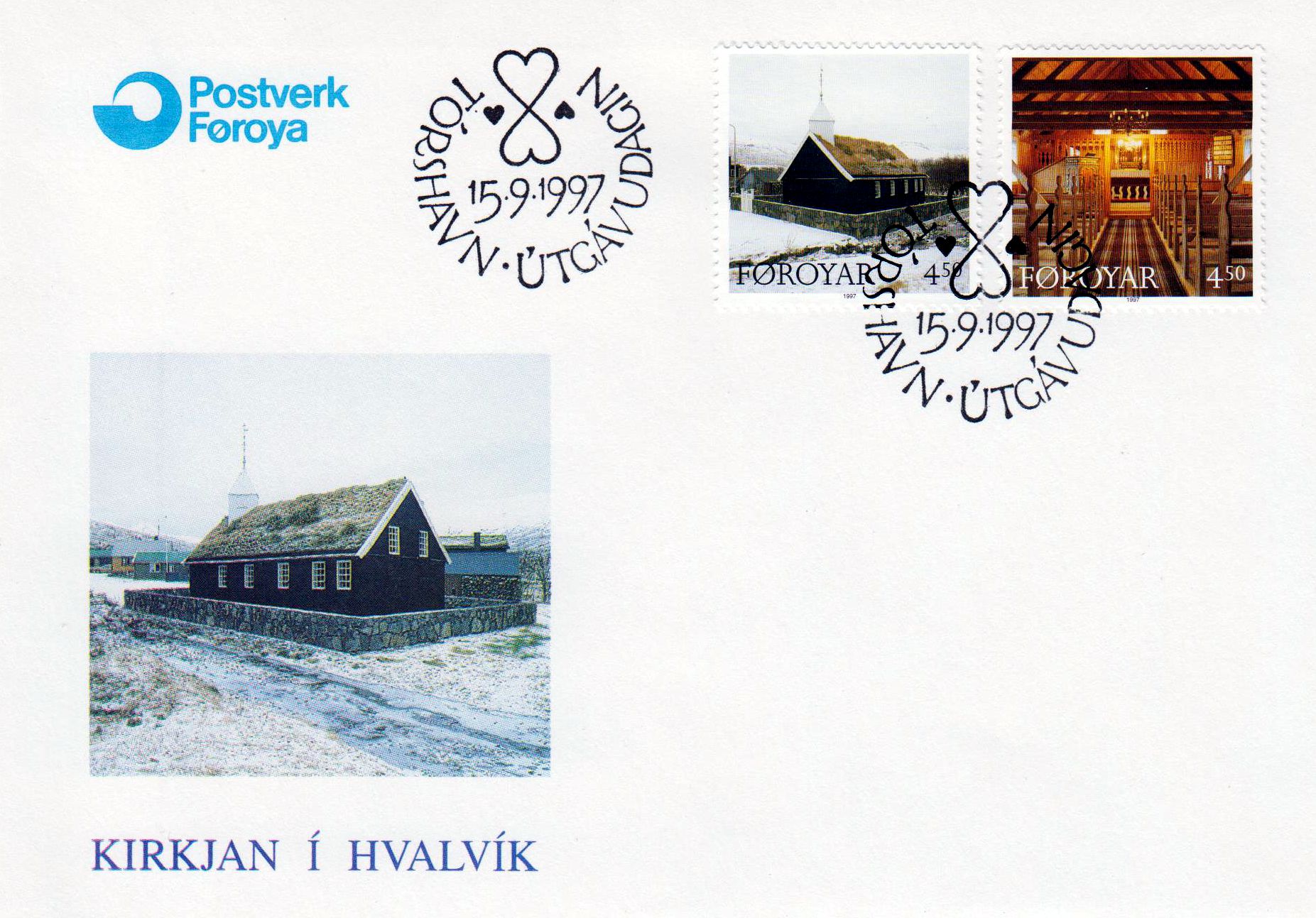 Kirche von Hvalvik 1997