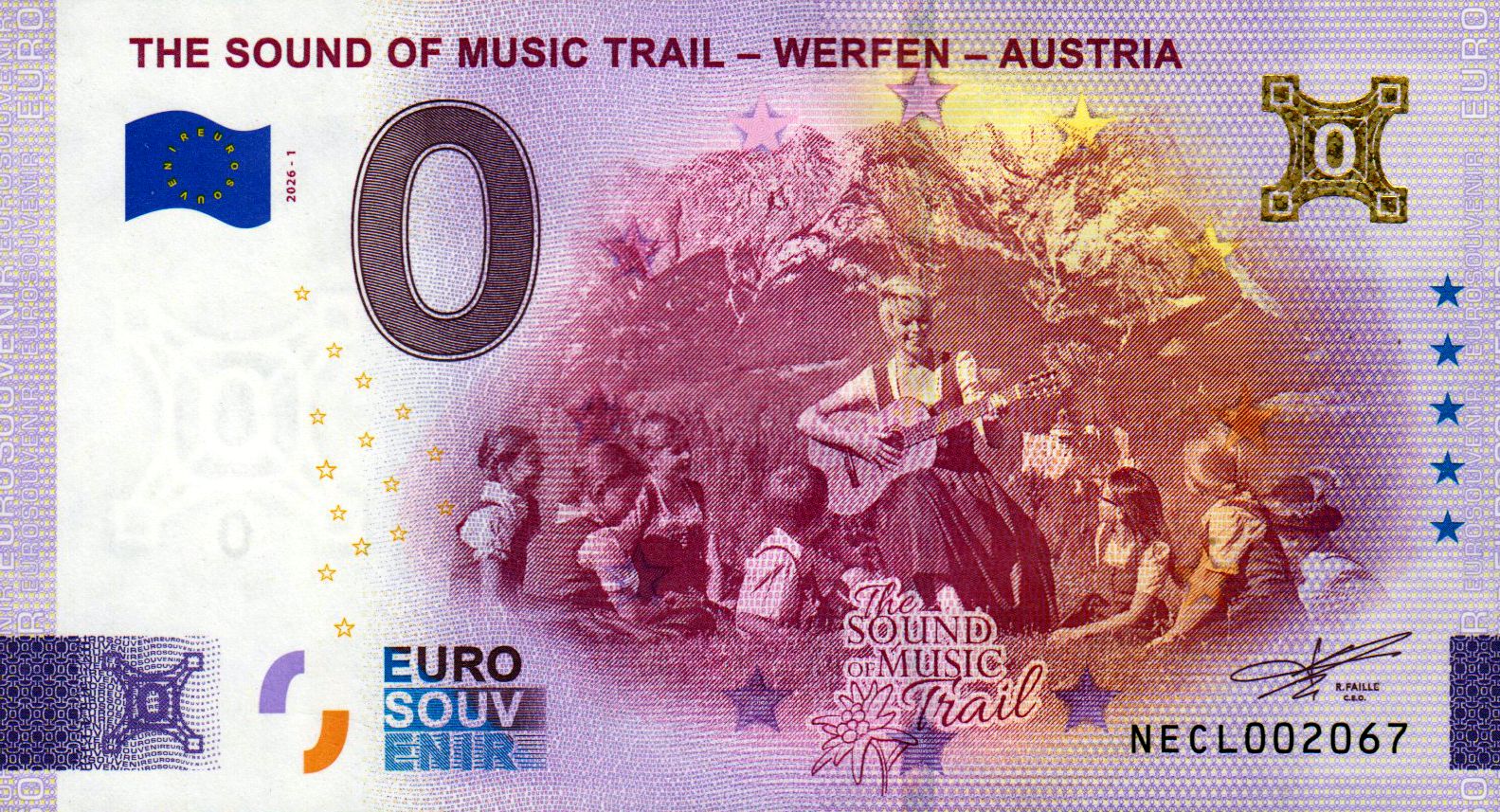 The Sound of Music Trail - Werfen -  Austria 2026-1 - Gold