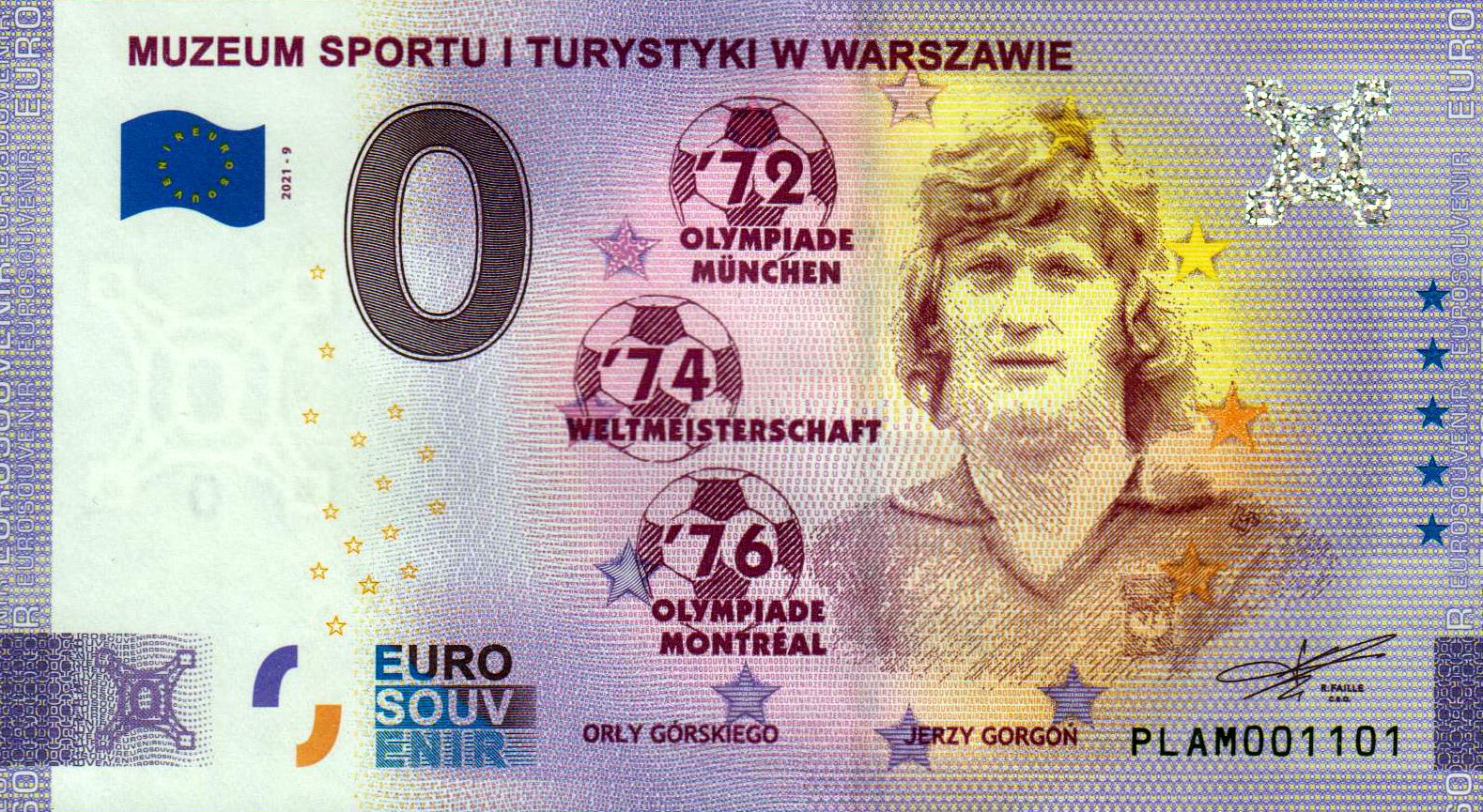 Muzeum Sportu i Turystyki w Warszawie, Jerzy Gorgon 2021-9