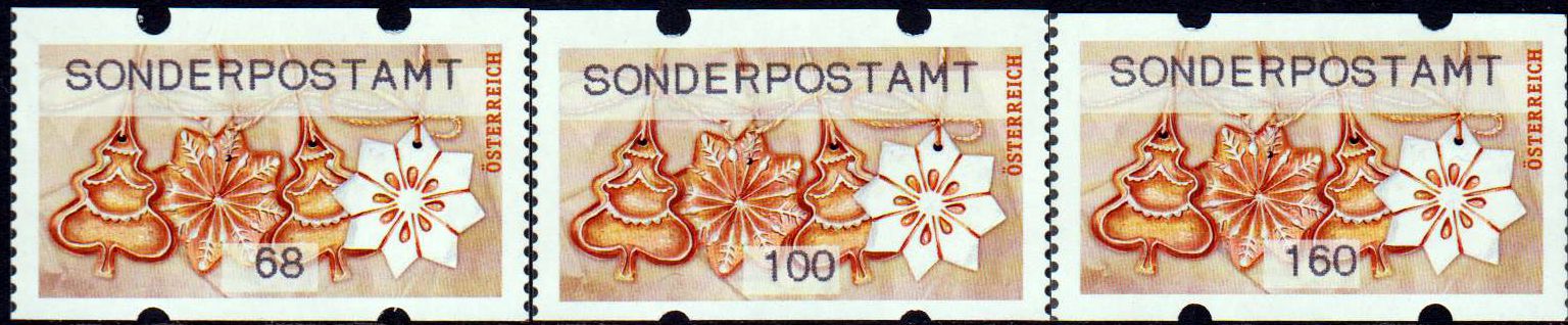 ATM: Weihnachten 2015, Lebkuchen "Sonderpost- amt (AT 43.1)