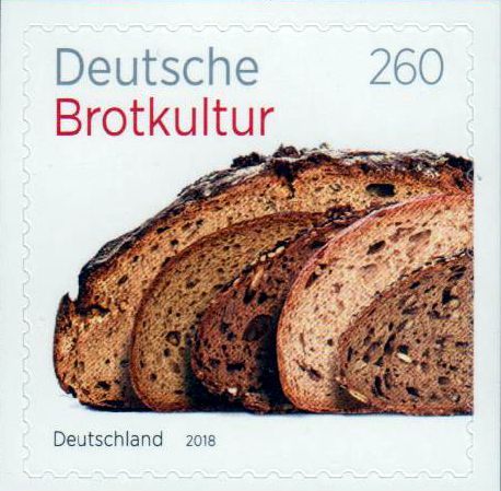 Brotkultur 2018, sk, auf weißer Trägerfolie