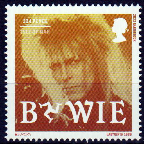 Europa 2022, David Bowie, nur Europamarke