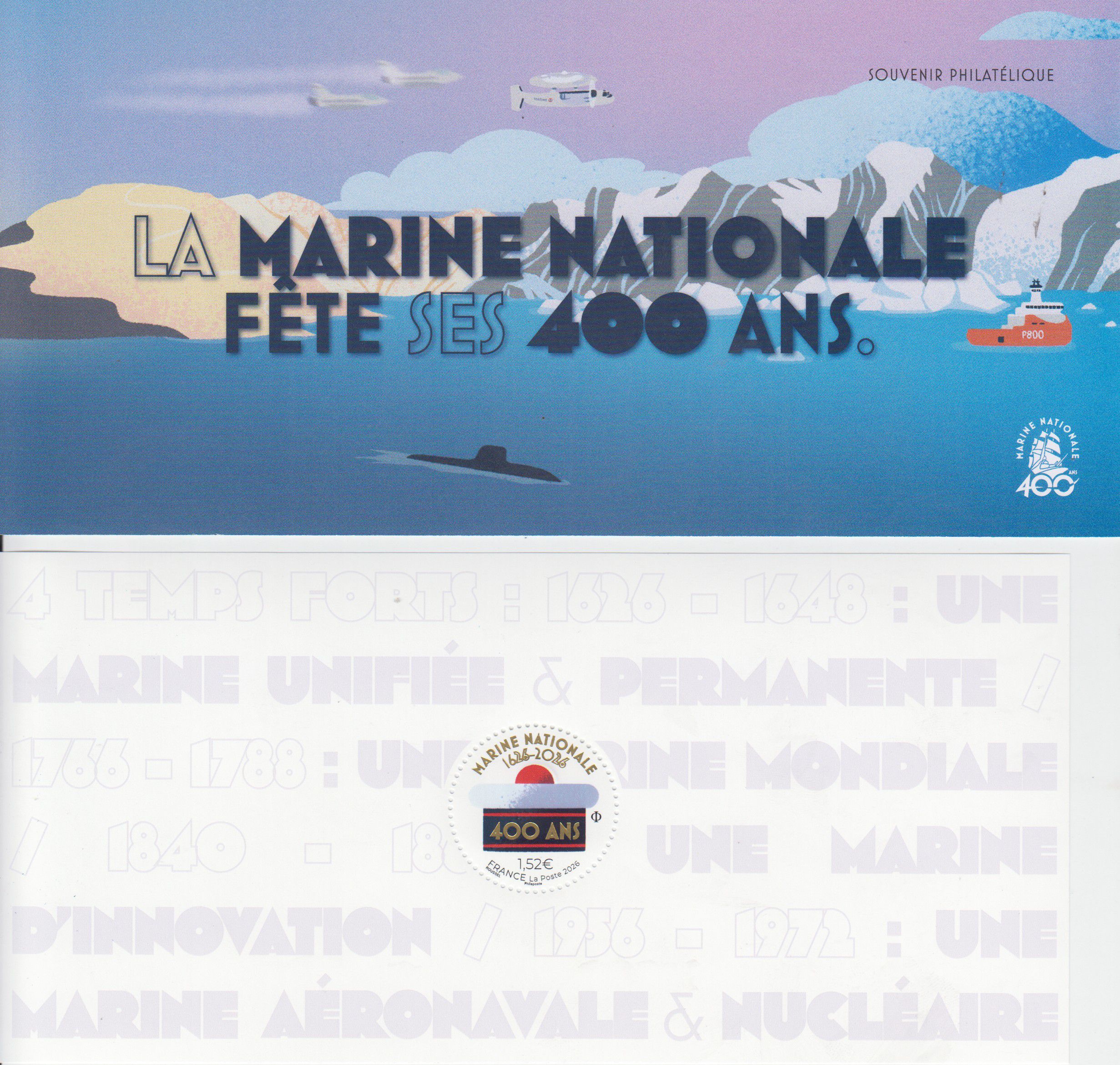 Block: Nationale Marine 2026, Souvenir Philatelique