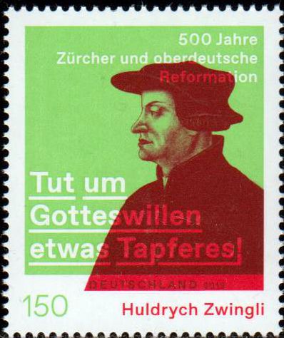 Huldrych Zwingli, Schweiz 2019, GA