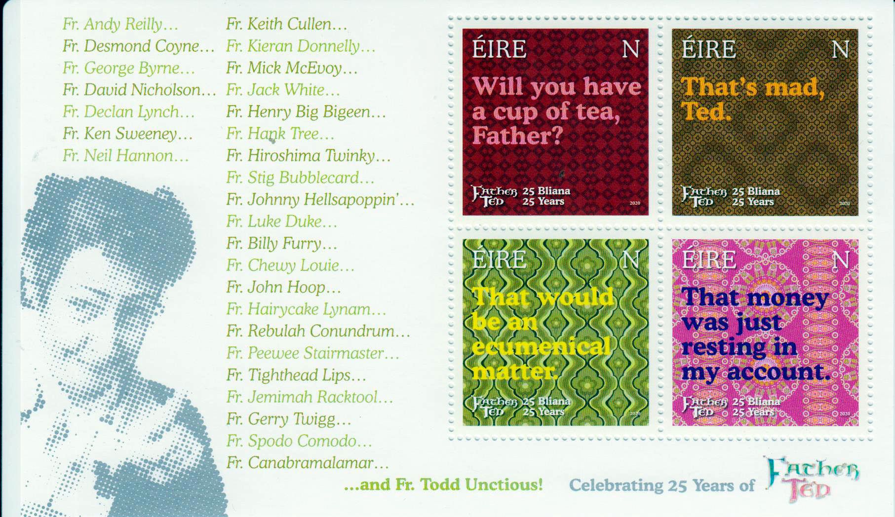 Block: Sitcom Father Ted 2020