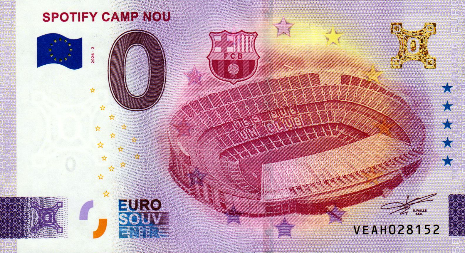 Spotify Camp Nou 2026-2 Gold