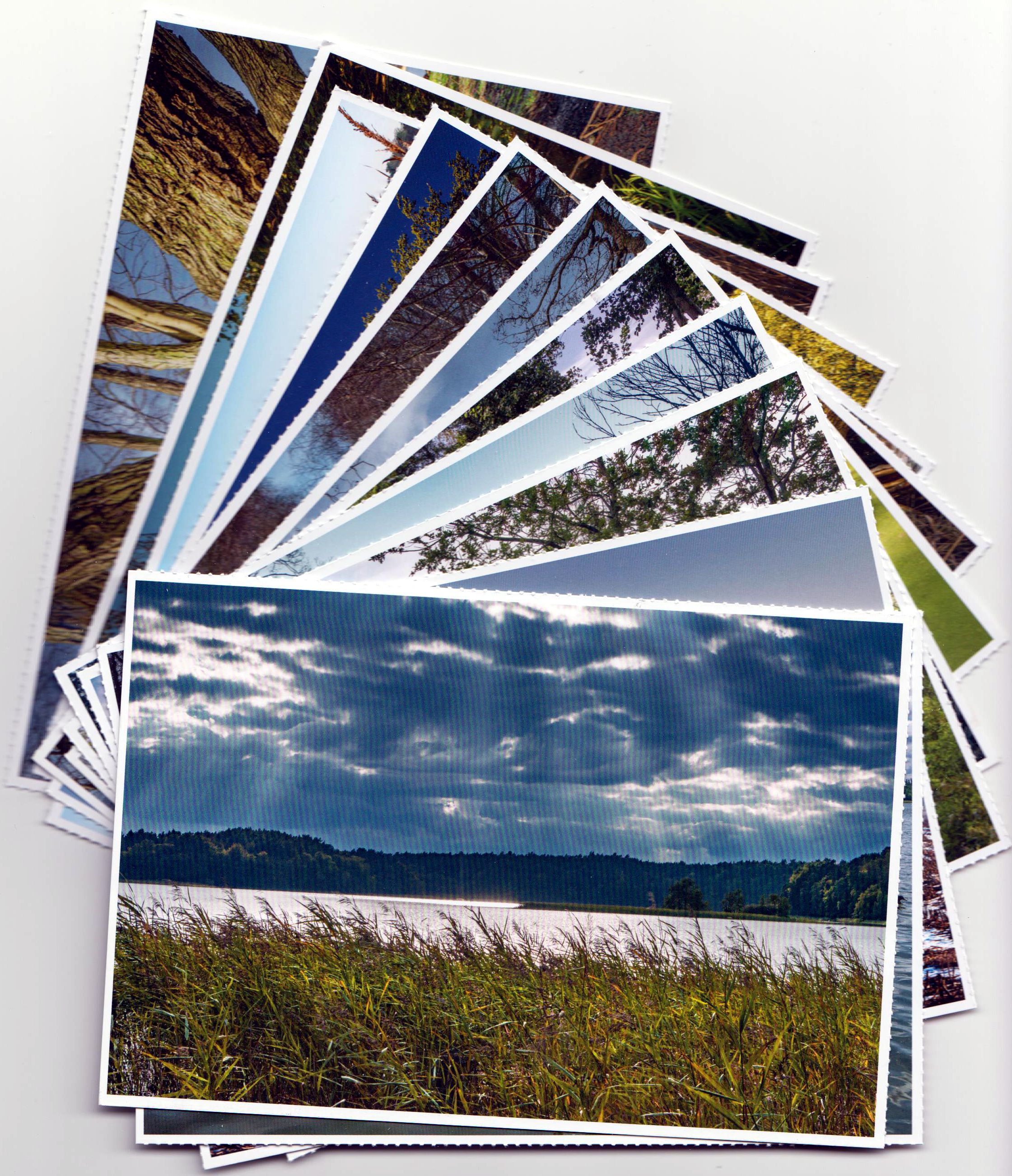 Postkarten-Set aus "Kalender 2020", Landschaften
