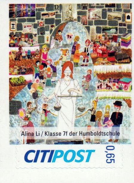 Friedensbotschaft 2019, Kinderzeichnung