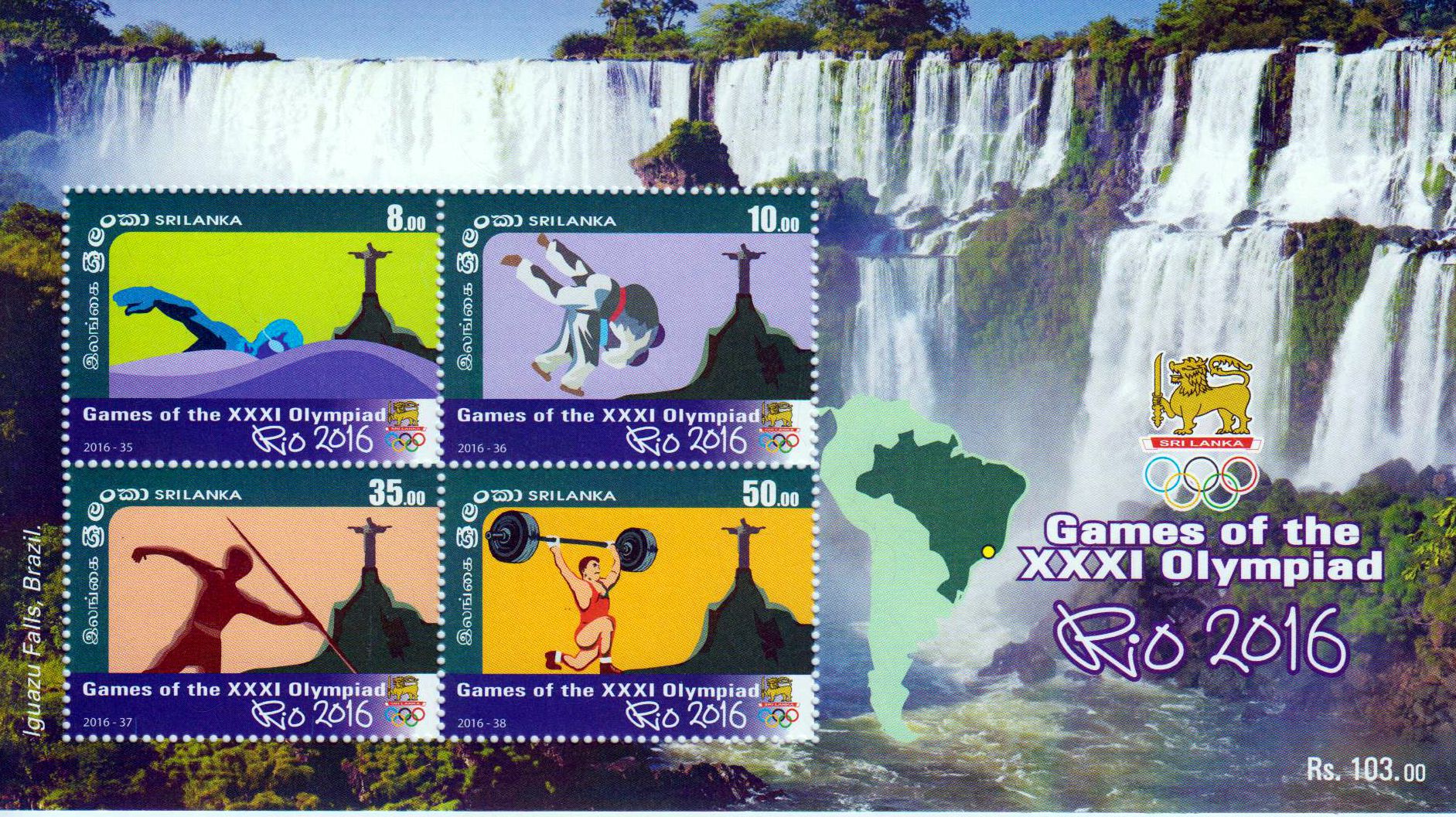 Block: Olympische Spiele Rio 2016