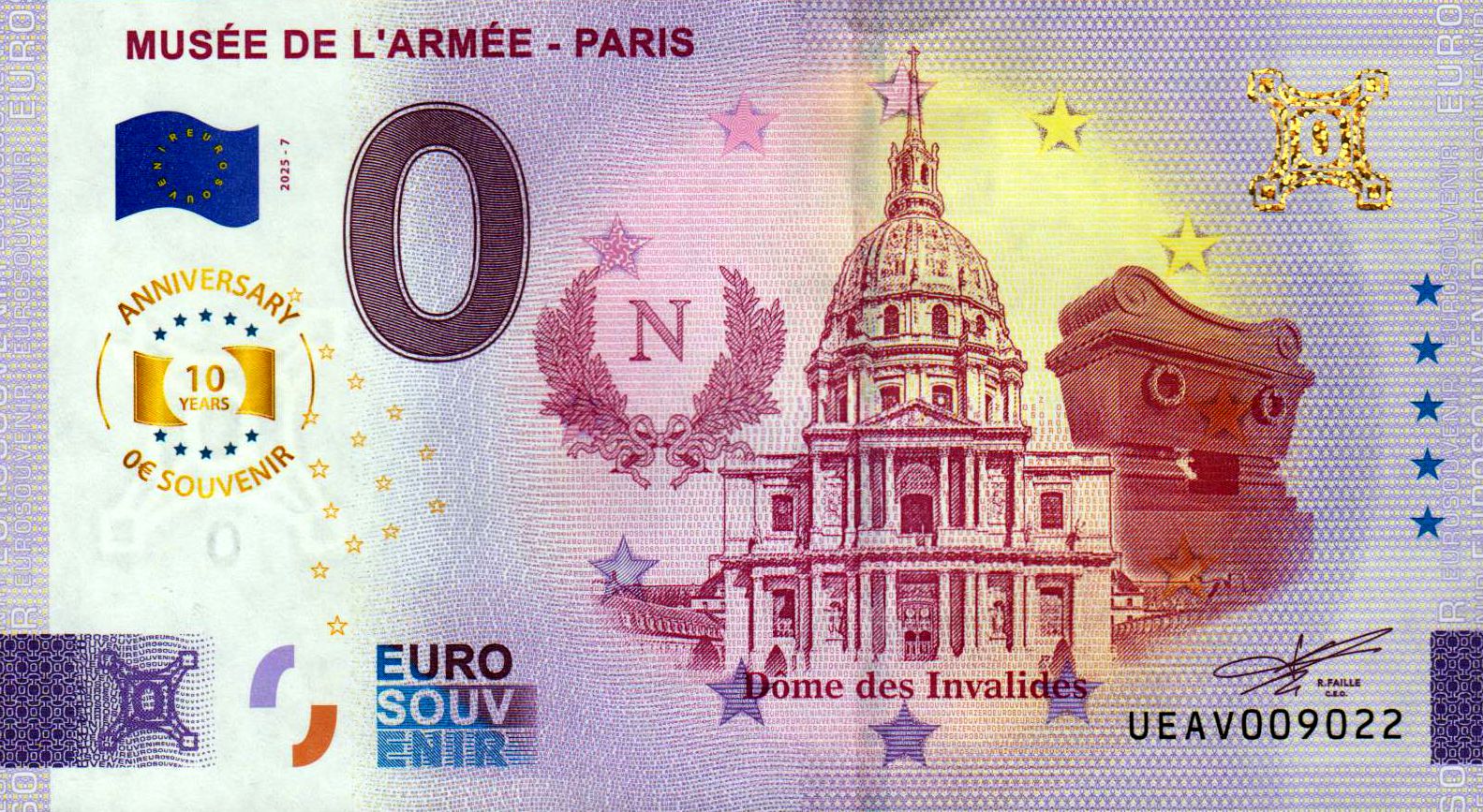 Musee de L'Armee - Paris 2025-7 Anniversary