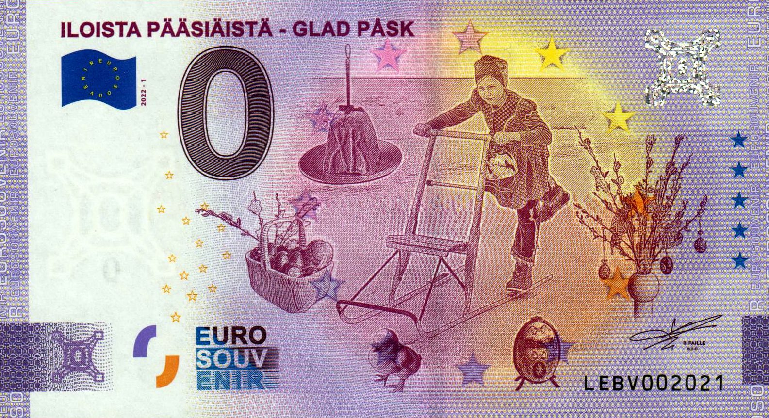 Iloista Pääsiästä - Glad Pask 2022-1 Anniversary