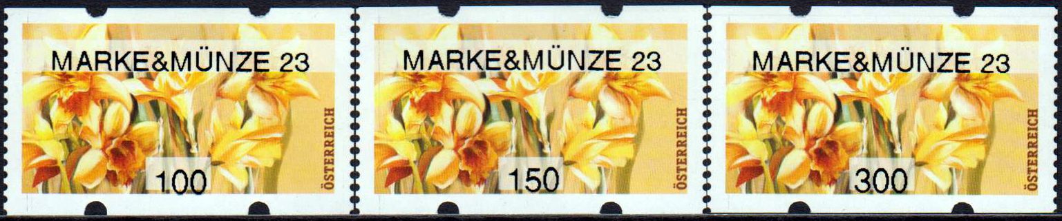 Sommer 2023, Narzisse "Marke&Münze 23"