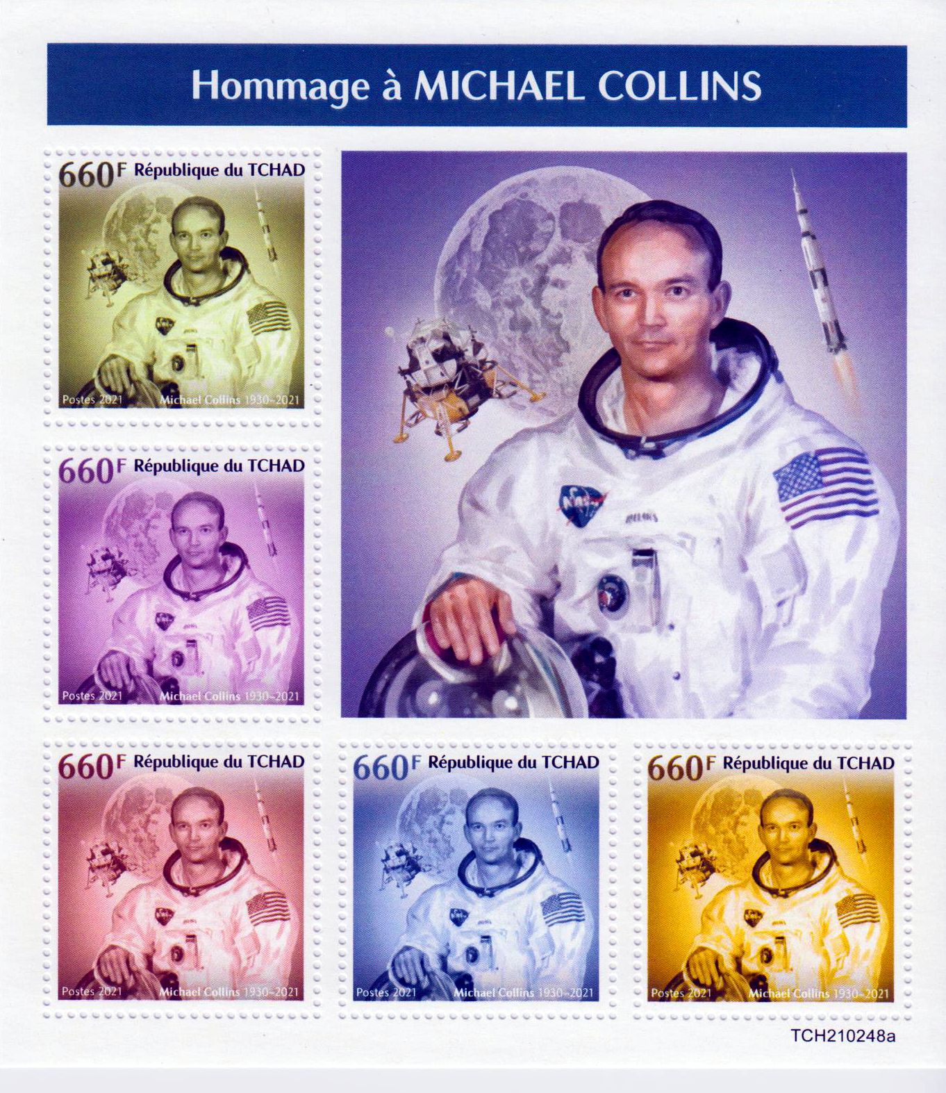 Michael Collins 2021, Astronaut