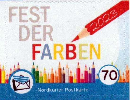 Fest der Farben 2023, gestempelt
