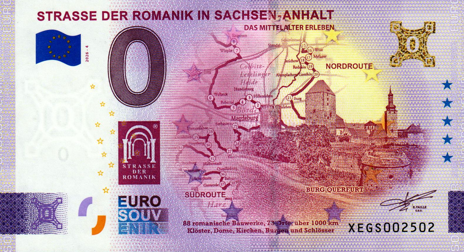 Strasse der Romanik in Sachsen-Anhalt 2026-4 Gold