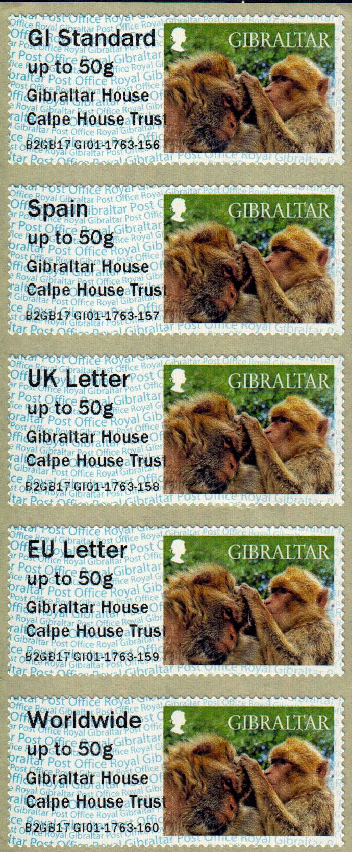 Affe "Gibraltar House Calpe..." 2017 (GI170705)