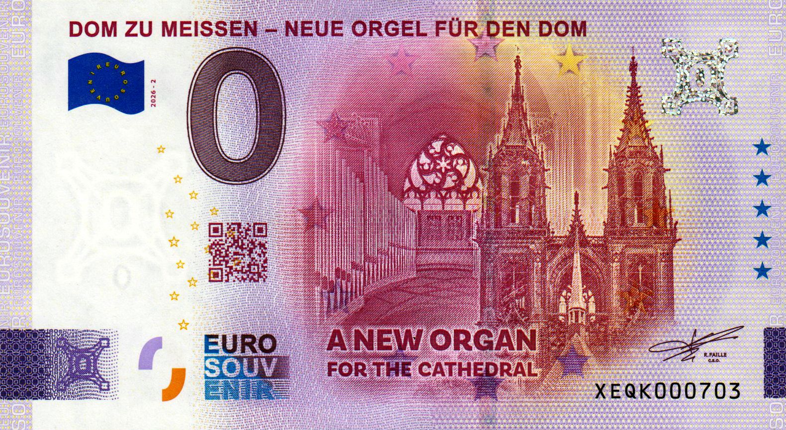 Dom zu Meissen - Neue Orgel für den Dom 2026-2, Silber