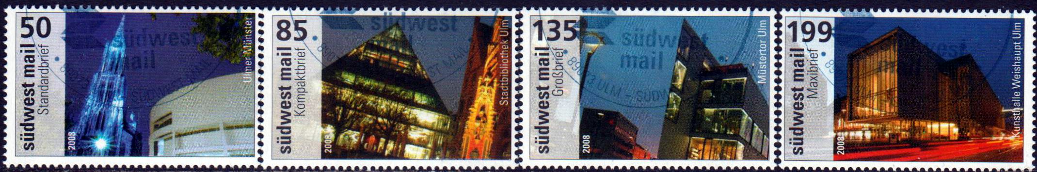 Stadtansichten 2008, gestempelt