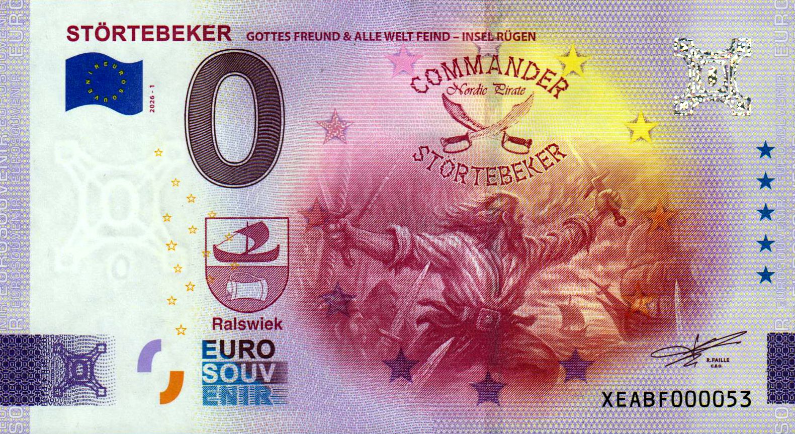 Störtebeker 2026-1, Silber-Edition