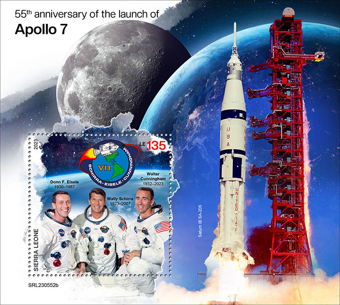 Block: 55 Jahre Apollo 7 2023