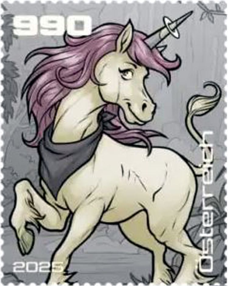 Block: Crypto Stamp Island, Aurora Sparks 2025, Farbe schwarz