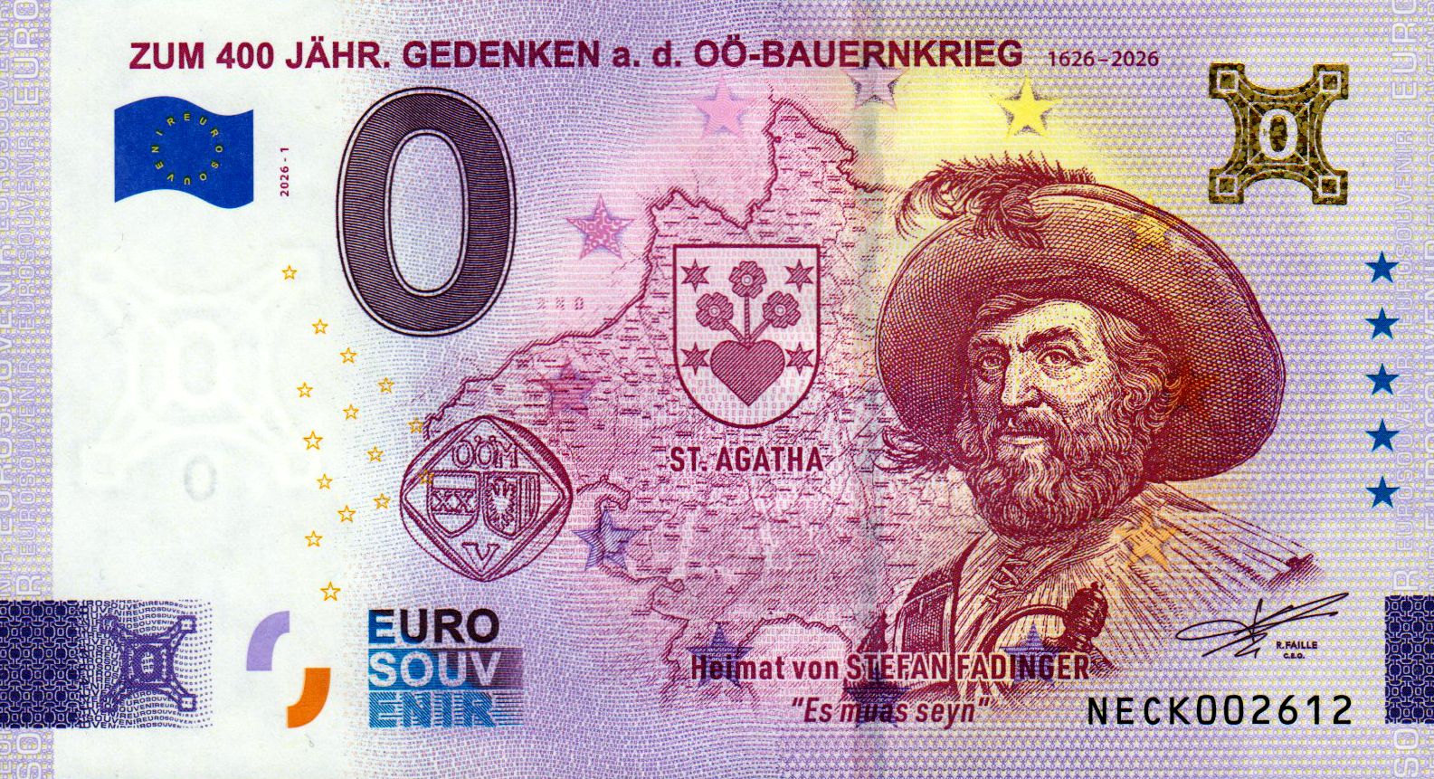 Zum 400 Jähr. Gedenken a. d. OÖ-Bauernkrieg 2026-1 Gold