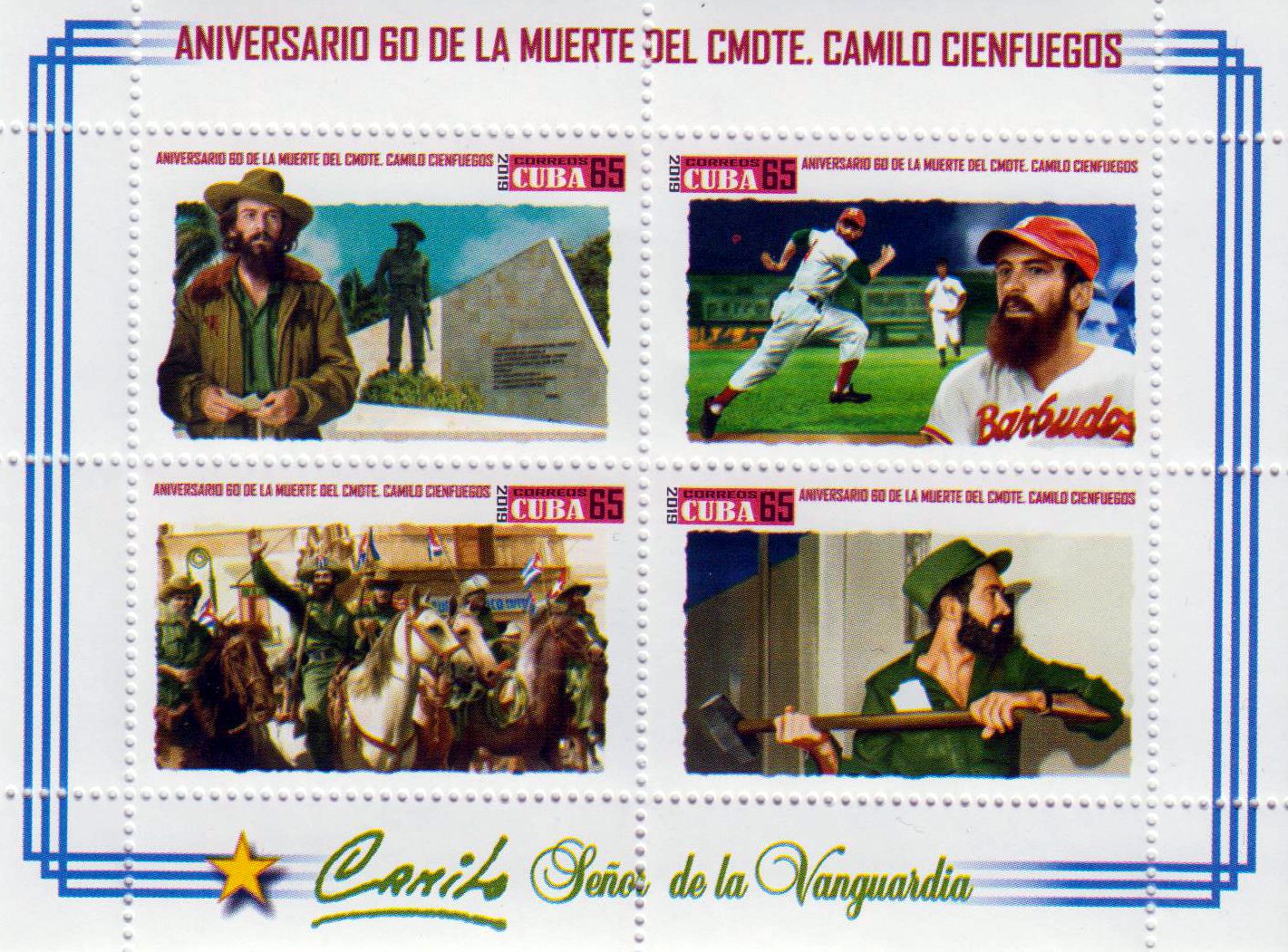 Block: 60. Todestag Camilo Cienfuegos 2019