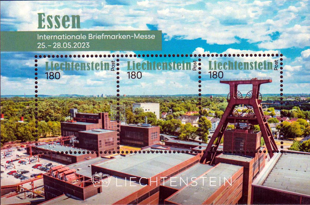 Block: Internationale Briefmarken- Messe Essen 2023