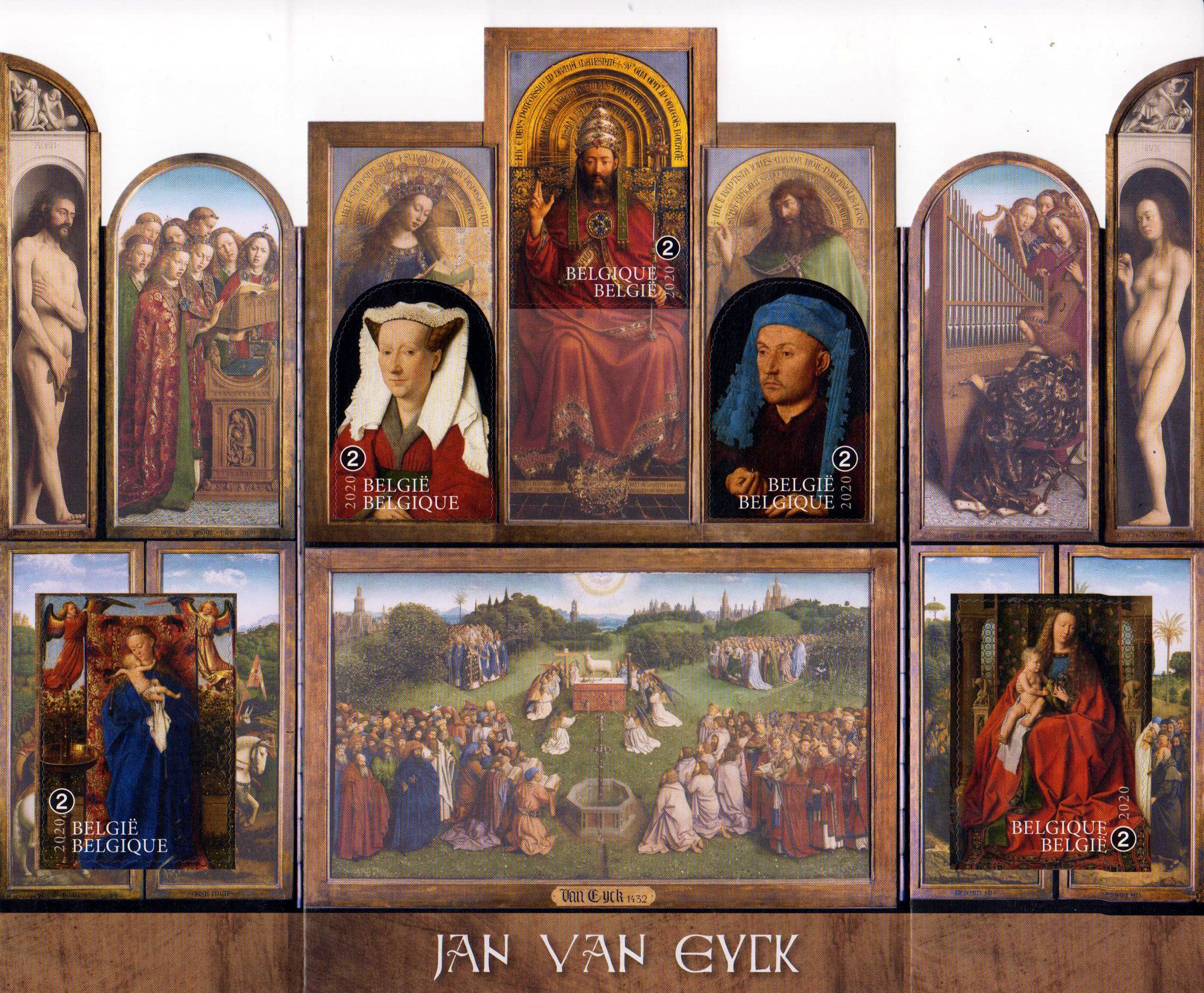 Jan van Eyck, Altarbild, sk, a. MH