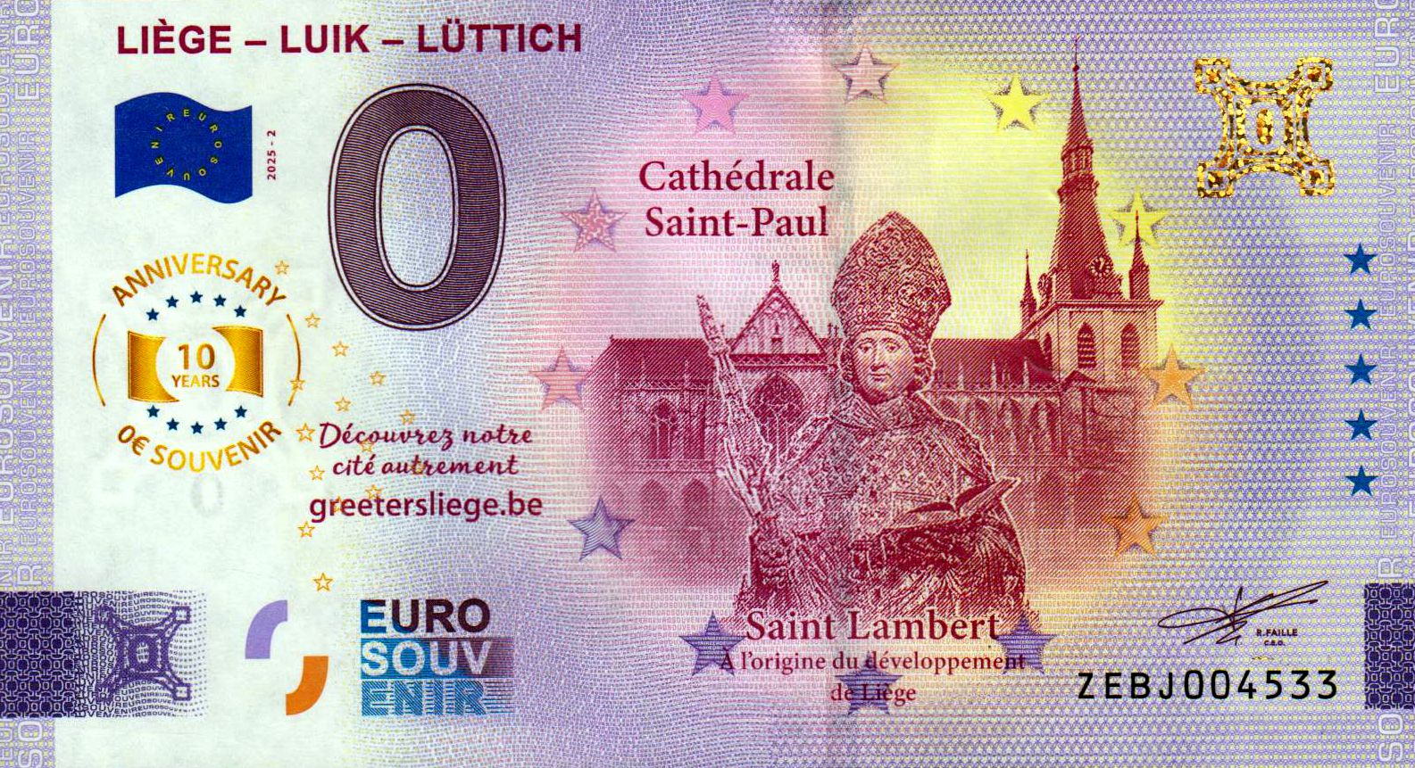 Liege - Luik - Lüttich 2025-2 Anniversary