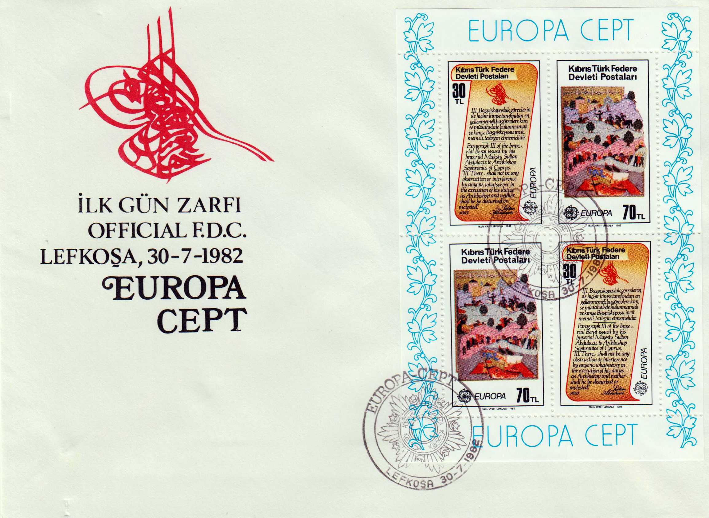 Block: Europa: Historische Ereignisse 1982