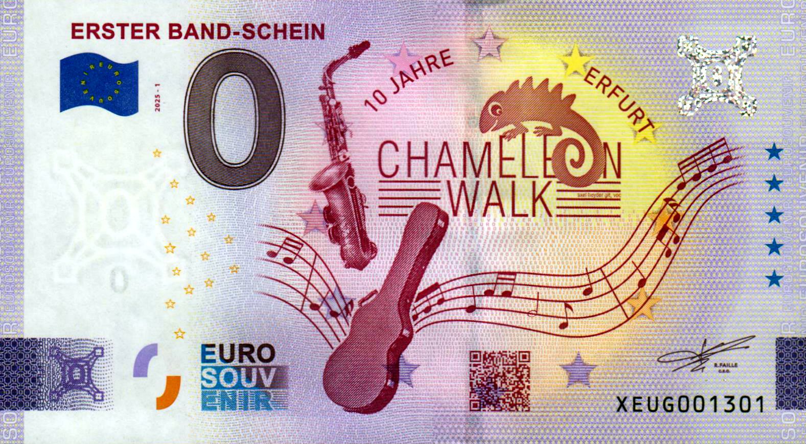 Erster Band-Schein - Chamelon-Walk Erfurt 2025-1