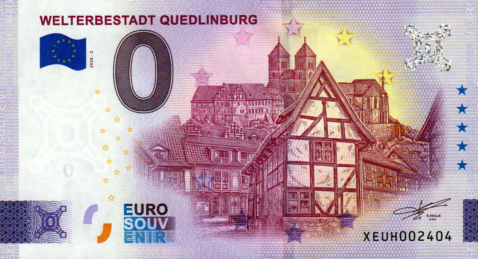 Welterbestadt Quedlinburg 2026-2 Silber