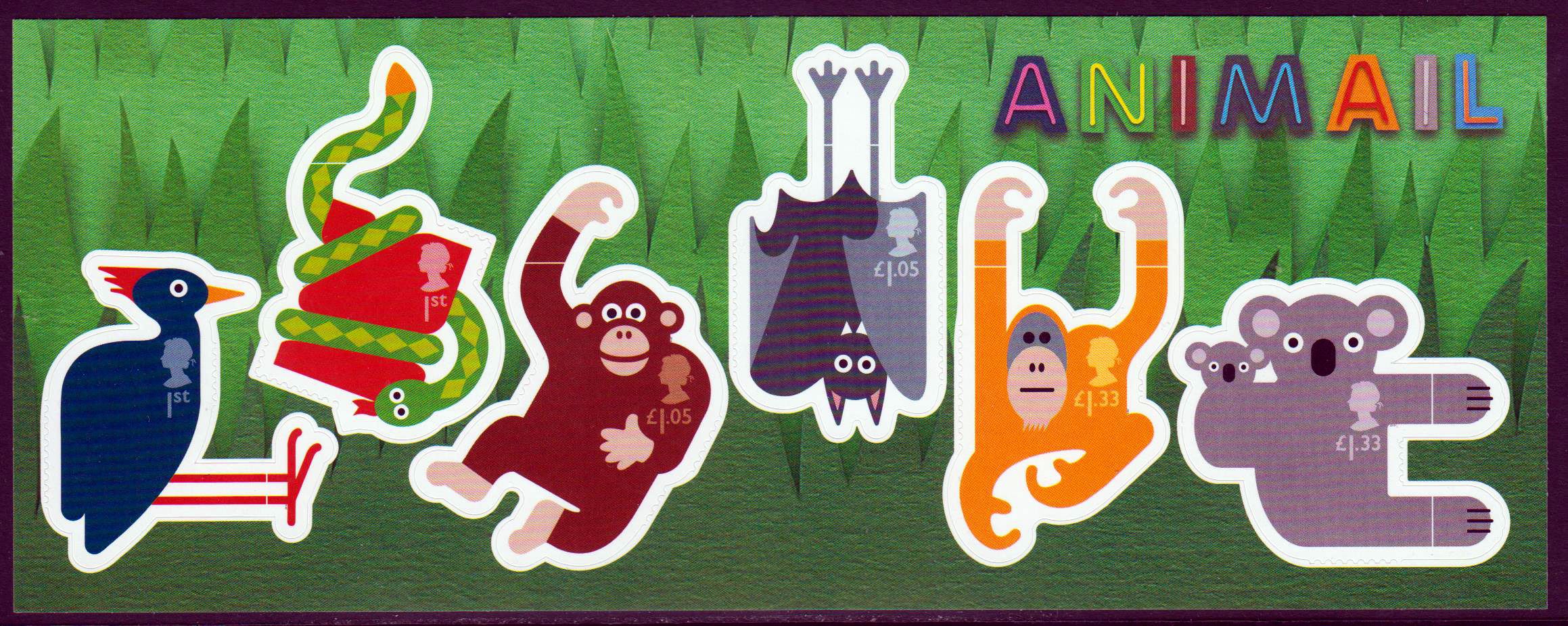 Block: Animail, Tiere, sk (P27)