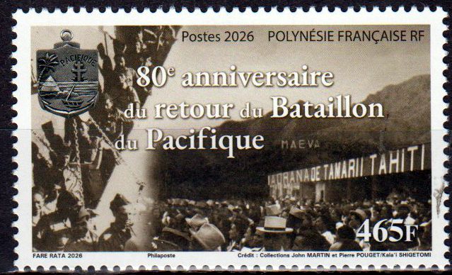 Rückkehr des Bataillon du Pacifique 2026