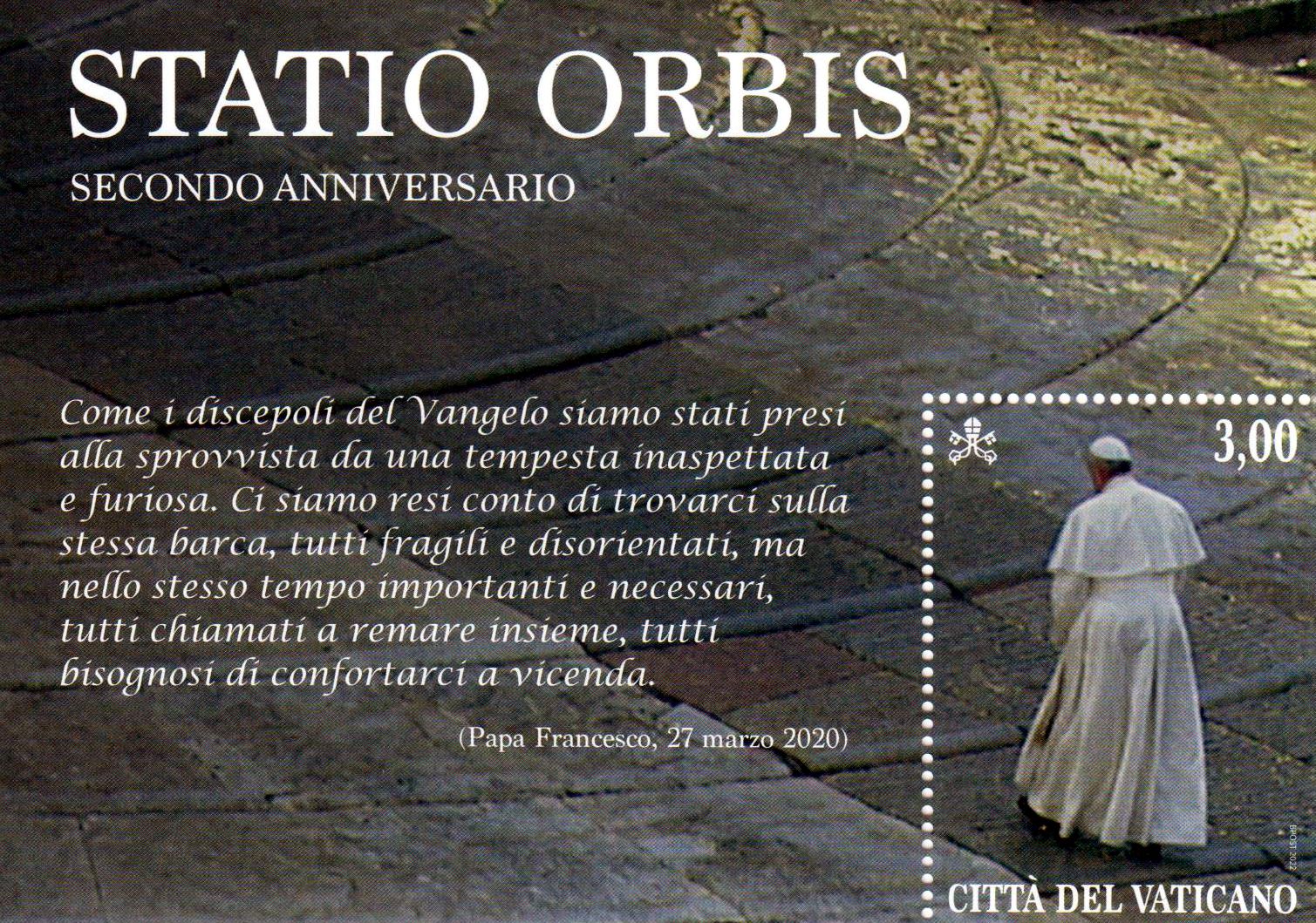 Block: 2 Jahre Statio Orbis 2022, Papst