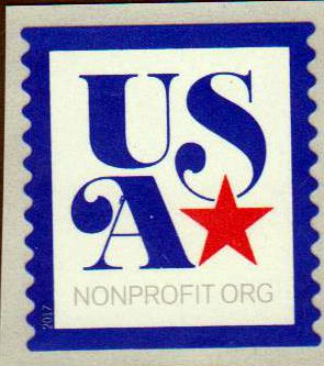 USA mit rotem Stern, sk, v. Rolle