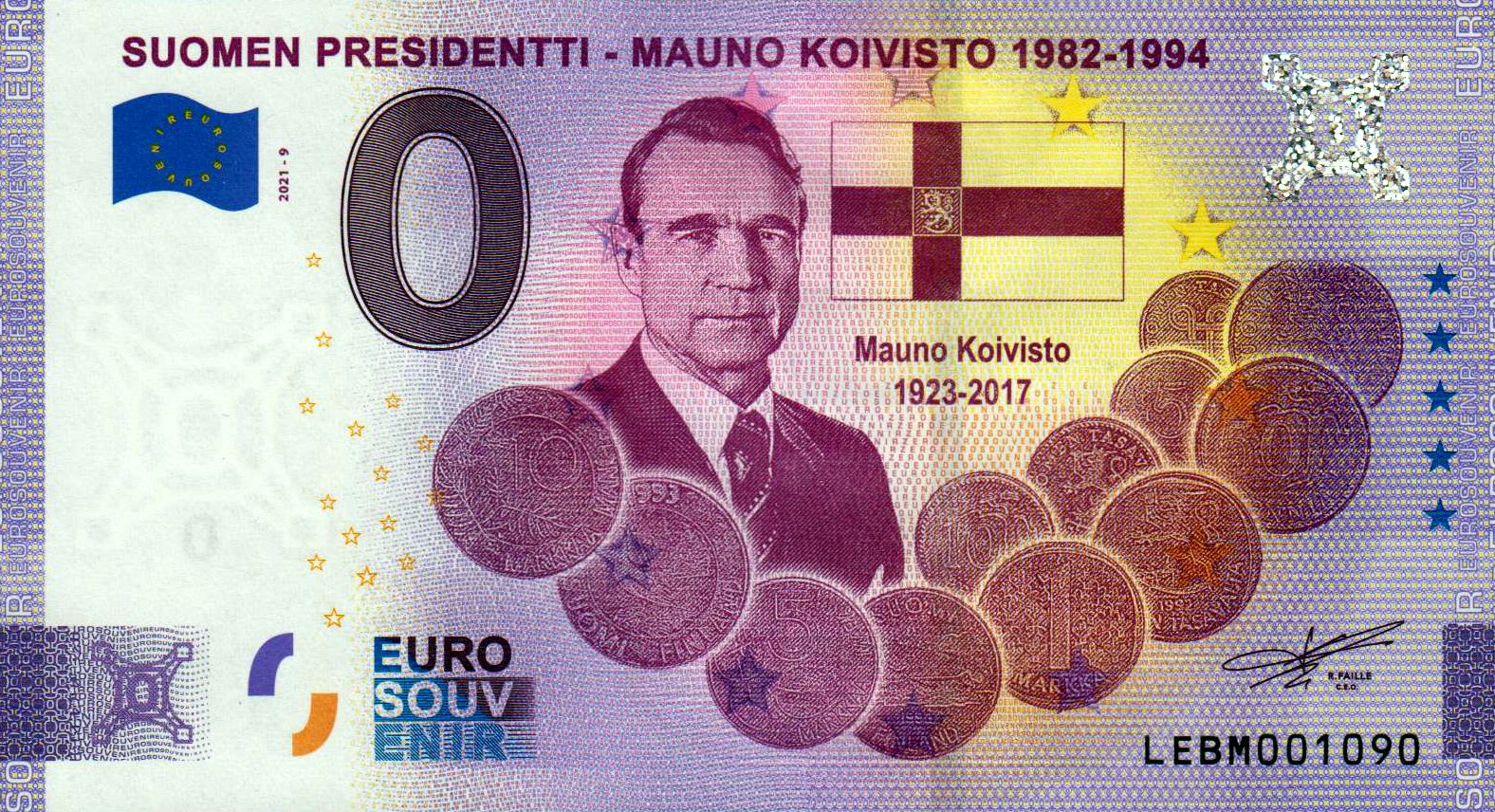 Suomen Presidentti - Mauno Koivisto 2021-9