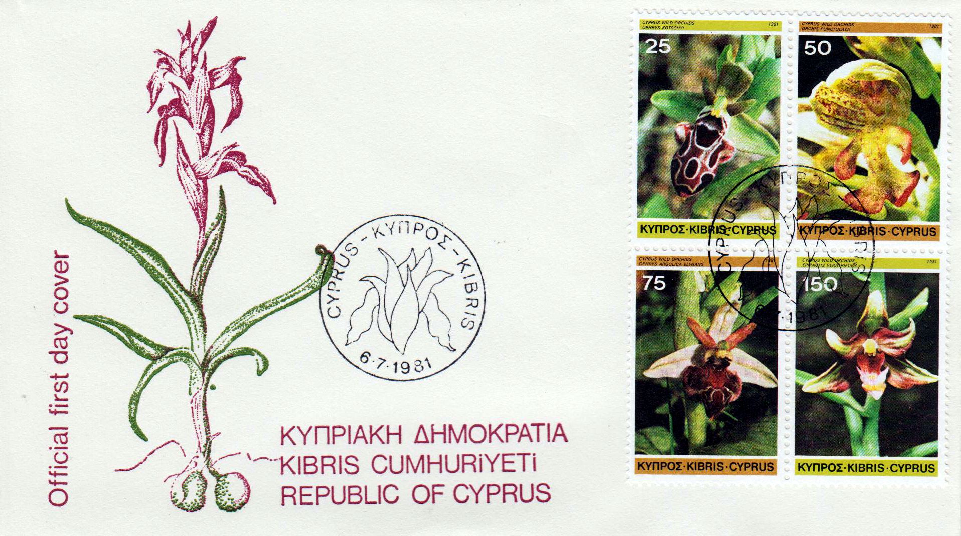 Flora: Orchideen 1981