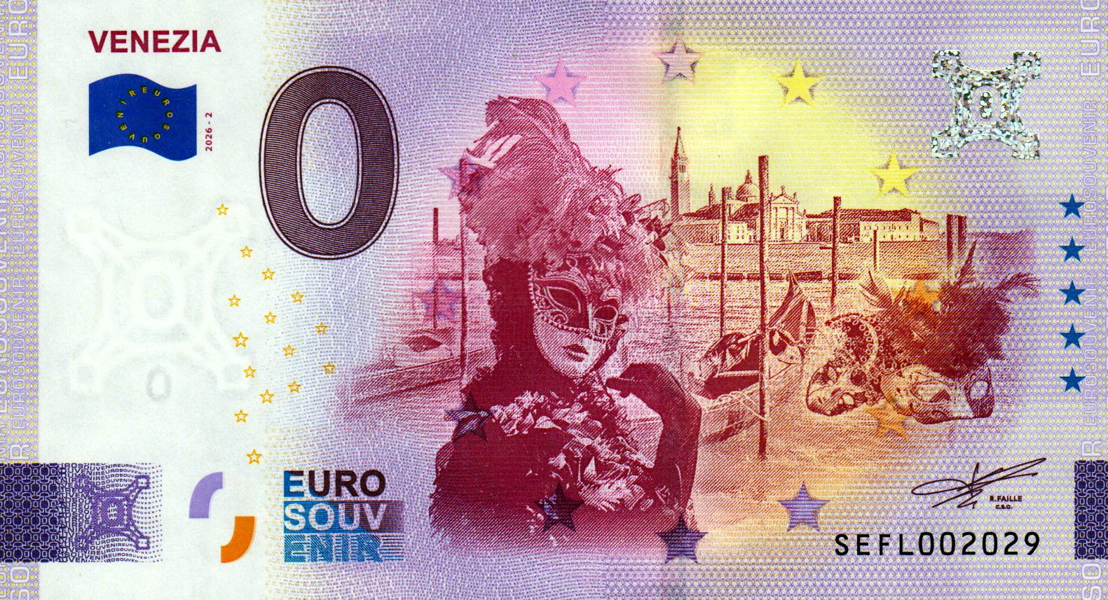Venezia - Carnevale 2026-2 Silber