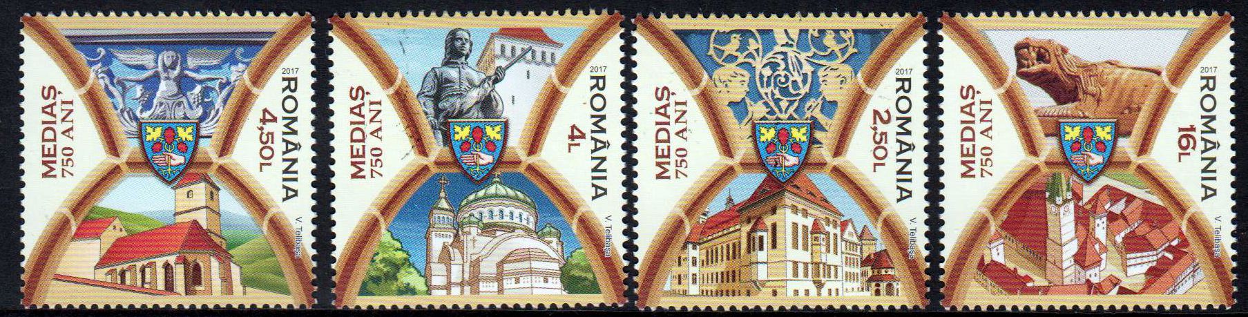 750 Jahre Medias, Stadt, Wappen